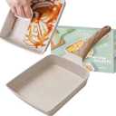 Japanese Omelette Pan, Nonstick Tamagoyaki Pan, 7.1in x 1.57in, Non-Stick Coating, Gas & Induction Compatible