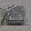 Co. 4" x 4" x 3" PVC Plastic Junction Conduit Box with Pre Molded 3/4" & 1/2" Conduit Holes, Easy to knock out covers, Metal screws
