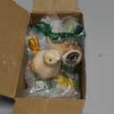 LWINGFLYER 6PCS Ceramic Bird Figurines, Multi-Color, 2.2inch Mini Birds Garden and Home DecorStatues Decor for Garden Living Room Bedroom Office, Birds Landscape Accessories