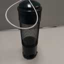 LCSEVEN Bird Feeders for Outdoors Squirrel Proof with Weight-Activated Perches, Hanging Bird Feeder for Outside, Metal Feeder for Wild Cardinal, Finch, Blue Jay, Chickadee, 3LB Seed Capacity, Green