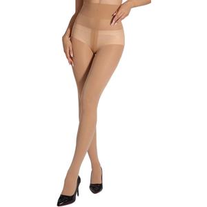 Sturdy Long-Lasting Tights for Women,Durable T-Crotch 40D Semi Sheer Pantyhose,High Waist Reinforced Toes (X-Large)