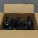 DERAYSION 12 Pack Solar Lights Outdoor, Solar Pathway Lights Auto On/Off Waterproof Garden Landscape Lighting for Path, Yard, Walkway, Driveway, Cold White