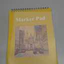 Marker Paper Sketchbook, 9"X12" Alcohol Marker Paper, 60 Sheets (200gsm/120lb) Marker Sketchbook Bleedproof, Professional Art Supplies for Adults & Teens. (Yellow)