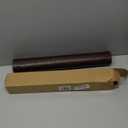 AmazeCov Non Slip Headrest Cover for Furniture Slipcovers, Faux Leather Headrest Protector for Recline Chair, Vinyl Head Protector for Sofa, Theater Seat Cover for Home & Office 17x27 in, Chocolate