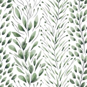 Safiyya Peel and Stick Wallpaper Dark Green Leaf Contact Paper 197" x 17.3" Modern Wall Paper Self Adhesive Removable Wallpaper for Bedroom Bathroom Vinyl Rolls