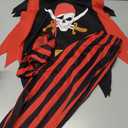 Wizland Kids Pirate Costume, Boys Pirate Costume Helloween Role Play Outfit, 3-4Years