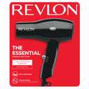Revlon Compact Hair Dryer | 1875W Lightweight Design, Perfect for Travel, (Black)