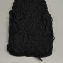 Plush Toy Storage Net Organizer Decorative Trim Space-saving Wall Hanging Hammock for Stuffed Animals Boy Girl Room and Nursery Easy to Install (Black)