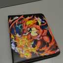Card Binder Cards Holder 9-Pocket, Trading Binders for Card Games Collection Case Book Fits 900 Cards with 50 Removable Sleeves Display Storage Carrying Case