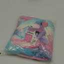 Doctor Unicorn Girls Fleece Hooded Robe Toddler Warm Fuzzy Bathrobe 7-9Y