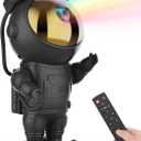 Astronaut Star Projector Galaxy Night Light, Space Projector, Starry Nebula Ceiling LED Lamp, with Timer and Remote Control, Kids Room Decor Aesthetic, for Christmas, Birthdays, Valentine's Day