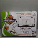Large Basketball Hoop Indoor for Kids & Adults - 23x16 Inch Board with Over Door/Wall Mount | Includes 3 Balls & 2 Nets | All-Ages for Christmas Birthday