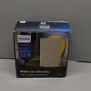 Philips SmartSleep Wake-up Light, Colored Sunrise and Sunset Simulation, 5 Natural Sounds, FM Radio & Reading Lamp, Tap Snooze, HF3520/60 (1 Count (Pack of 1))