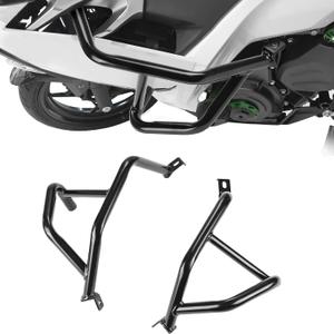 KEMIMOTO Motorcycle Ninja 400 250 Crash Cage Highway Stunt Cage Crash Bar Engine Guard Side Frame Falling Protector Bumper Ninja 400 250 2018-2024 Accessories