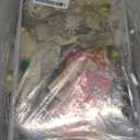 76Pcs Christmas Tree Decorations Set, Gold Hanging Ornaments w/Bulk Shatterproof Plastic Balls, Artificial Poinsettia Flowers, Glitter Berries Stems for Indoor Xmas Home Holiday Party Decor