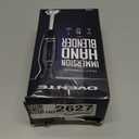 OVENTE Immersion Hand Blender, 300W Corded Electric Handheld Stick Mixer with 2 Mixing Speeds and Stainless Steel Blades for Smoothies, Purees & Baby Food, Black HS560B