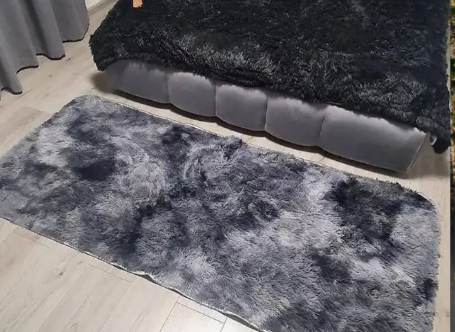 Area Rug Grey 2Ft x 10Ft