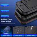 Wireless Phone Controller and Storage Case for iPhone/Android with Hall Joystick, LED, No Deadzone Mobile Gaming Controller Support Xbox Game Pass, Steam Link, GeForce Now, Call of Duty, Cloud Gamepad for iOS