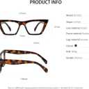 OCCI CHIARI Reading Glasses Women's Reader Cat Eye Eyeglasses 0 1.0 1.25 1.5 1.75 2.0 2.25 2.5 2.75 3.0 3.5 4.0 5.0 6.0 (Brown,150)