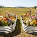 9 ft x 3 ft Raised Garden Bed Metal Elevated Planter for Vegetable Flower Herb (2pk)