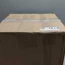 Step2 Lakewood Square Planter, Large Planters for Outdoor Plants, Gardening and Flower Pot for Patio or Porch, Efficient Drainage, Durable Plastic, Dark Cedar, 1-Pack