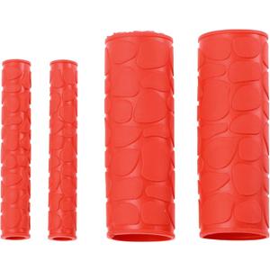 1 1/8" / 29mm 1 1/8" / 29mm Motorcycle Hand Grips Cover Kit Non Slip Rubber Handlebar Grips for Motorcycle Scooter Bicycle ATV Red 1 Set Red