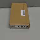 Baluue 4pcs Barn Door Finger Pull Handle Durable Sliding Door Handle for Closets Kitchen Cabinets Design for Finish (Silver)