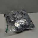 41in Artificial Orchids Fake Orchid 6PCS Velvet Silk Orchids That Look Real Long Stem Artificial Flowers for Tall Vase for Home Party Fall Halloween Dcor (Gray) (Grey)