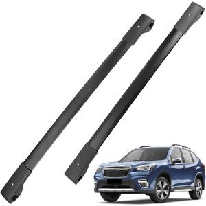 Roof Rack Cross Bars Luggage Carrier Compatible with Subaru Forester 2014-2021, Maximum Load 200 lbs/90 kg, Suitable for roof Bags, roof Boxes, Bike Carriers, and Much More.