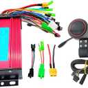 36V 48V 60V 500W 800W 1000W 26A 30A 33A Brushless Square Wave Controller with LCD Display for Electric Bike Electric Scooter