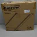 HBTower 63" Long & 17.3" Wide Folding Dog Ramp for Car, SUV & Truck  Portable Pet Ramp with Non-Slip Surface, Extra Wide Steps for Large Dogs Up to 250LBS