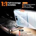 2-Pack for iPhone Air Screen Protector,Military Grade Shatterproof,Bubble-Dust Free Box,9H+ HD Tempered Glass,Scratch & Smudge Resistant for iPhone Air 6.5 inch