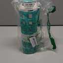 Ello Syndicate 20oz Reusable Glass Water Bottle with One-Touch Leak Proof Flip Lid and Protective Non-Slip Silicone Sleeve and Carry Loop for Coffee, Tea and Water, BPA-free, Dishwasher Safe, Mint