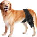 Dog Knee Brace for Torn ACL Hind Leg, Adjustable Front Back Leg Support Vet-Recommended Dog Joint Protection Arthritis Pain Relief Recovery Brace for Small Medium Large Dogs