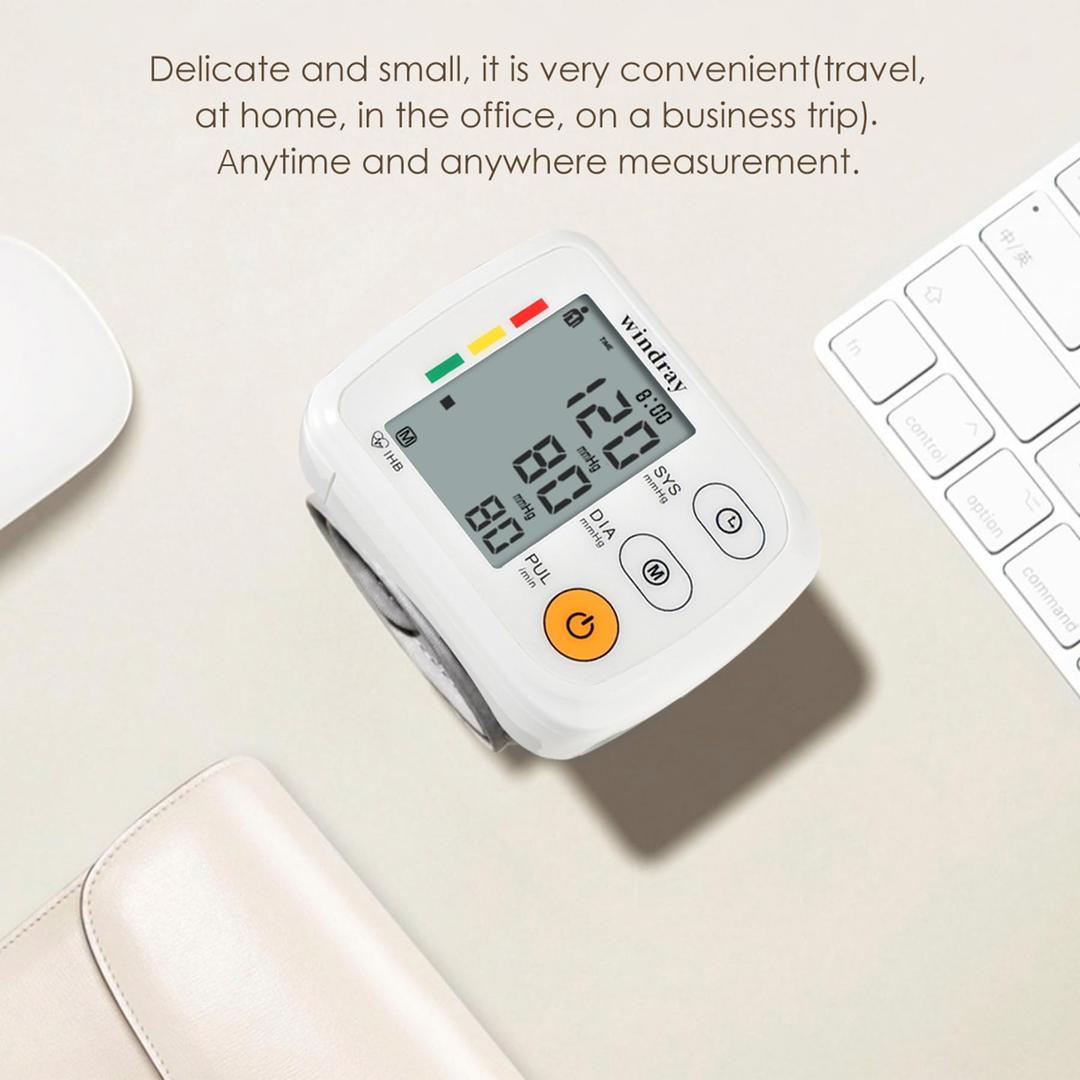 GUAEVER Pressure Monitor Wrist Type Automatic Blood