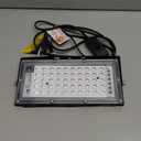 50W LED Black Lights IP66 Waterproof Black Light Outdoor with 5.9ft Plug+Switch,Flood Blacklight for Halloween Glow in The Dark Party Stage Light Neon Glow Birthday 1 Pack