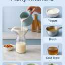 24 Pcs Cheesecloth for Straining 20x20 Inch  Reusable Grade 100 Muslin Cloth, Ultra-Fine 56x42 Weave, 100% Unbleached Cotton with Hemmed Edges, Cheese Cloth Strainer for Yogurt, Nut Milk & Baking