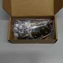 4-Pack 4" Hole Centers Dark Antique Brass Drawer Dresser Pulls Handles Droop Bail Pulls for Kitchen Cabinet Doors Furniture Hardware C-C:102mm (Antique Brass, 4)