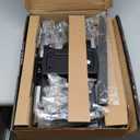 USX STAR UL Listed Full Motion TV Wall Mount Bracket for Most 37-90 inch TVs, Swivel Tilt Extension Level TV Mount, Max VESA 600x400mm, Holds up to 132lbs & 16" Wood Studs with Hole Drilling Template