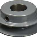 TB Woods AK2734 FHP Bored-to-size V-Belt Sheave, A Belt Section, 1 Groove, 3/4" Bore, Cast Iron, 2.75" OD, 9100 max rpm