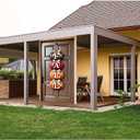 Fall decorations for home 71x35 inch Inch Full Door Cover Design with Stacked Pumpkins and Letters Fall Autumn Harvest Door Banner for Outdoor Front Door Thanksgiving Decoration