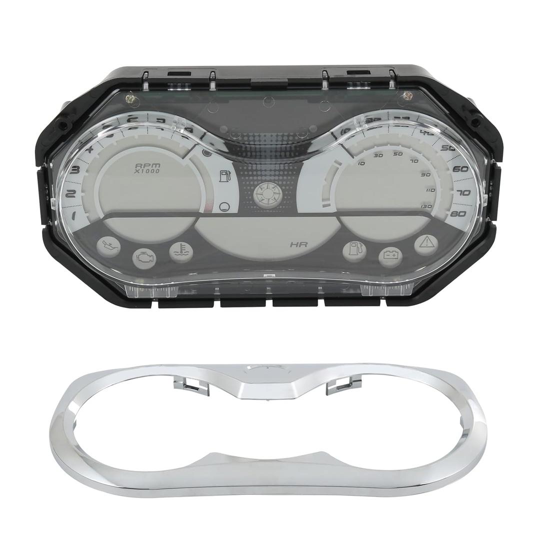 LCD Speedometer Gauge Cluster Compatible with SeaDoo RXP-X RXT-X GTX 2006-2009, Replace 278002328 278002326 278002319 278002317