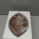 Reallnaive 1 Pcs Football Shaped Snack Bowl Football Serving Tray Reusable Charcuterie Bowl Resin Appetizer Serving Dish for Candy Chips Popcorn Sport Birthday Party Decoration Tailgate Dinner