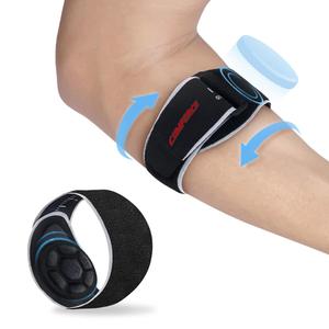 Golfer Elbow Brace for Men & Women with Removebale 3D Air Cushion Paded, Lightweight Adjustable Tennis Elbow Brace for Tendonitis Pain Relief, Elbow Support for Sport