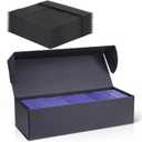 Silph PLC Trading Card Storage Box-[12 Pack], Baseball Hobby Card Holder Case for Sports Cards, Top Loader Storage Box for 800 Cards, 200 Top Loaders, and 50 One Touch