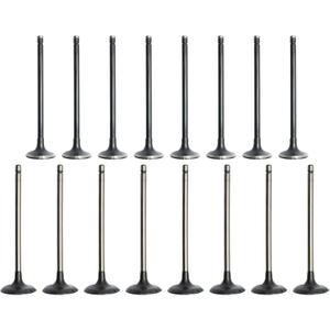 SecosAutoparts 16Pcs Exhaust Intake Valve Kit, Fit for Toyota Corolla Prius C-HR L4 1.8L DOHC 16V 2008-2015, Fit for Lexus Ct200h 2011-2017# 13715-0T010, 13711-0T010