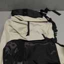 Alieemo Car Trunk Organizer, Waterproof Collapsible Cargo Bag with 4 Pockets,Backseat Hanging Large Storage with Adjustable Straps, Sturdy Space Saver Frees Trunk Floor for SUV, Truck (white lime)