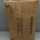 Fitfree Outdoor Chair Cushions, Water-Resistant & Fade-Resistant, Patio Furniture Square Seat Replacement Chair Pads with Ties Zipper, Removable Cover, Non-Slip Bottom, Set of 4, 19 x 19 Inch, Beige