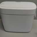 MOPALL Bathroom Trash Can with Lid, 3.5 Gallon Automatic Motion Sensor Garbage Can, Waterproof Touchless Smart Trash Can Small Waste Basket for Kitchen Bedroom Office