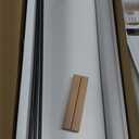 Forbena White Floating Shelves Bathroom Shelves Over Toilet Set of 3, Bathroom Organizers and Storage Shelves Wall Mounted, Modern Wood Corner Wall Shelf for Bedroom Closet -White and Dark Grey